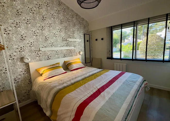 Superbe Maison 4 Chambres, Proche Plage, Au Calme, Avec Wifi - Fr-1-323-375 *