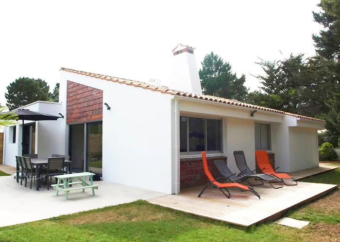 בית נופש Superbe Maison 4 Chambres, Proche Plage, Au Calme, Avec Wifi - Fr-1-323-375 סן ז'אן דה מון