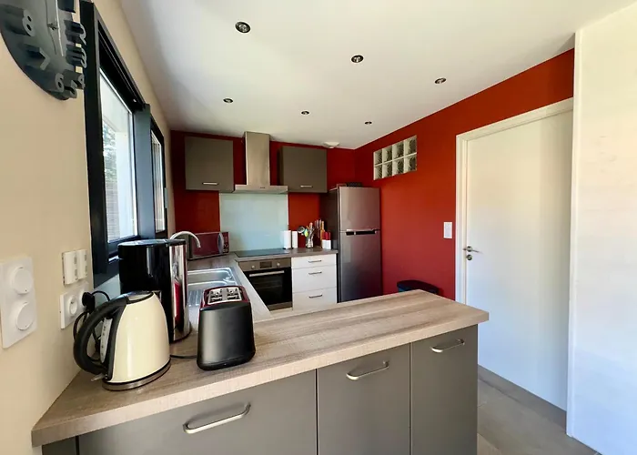 בית נופש Superbe Maison 4 Chambres, Proche Plage, Au Calme, Avec Wifi - Fr-1-323-375 סן ז'אן דה מון